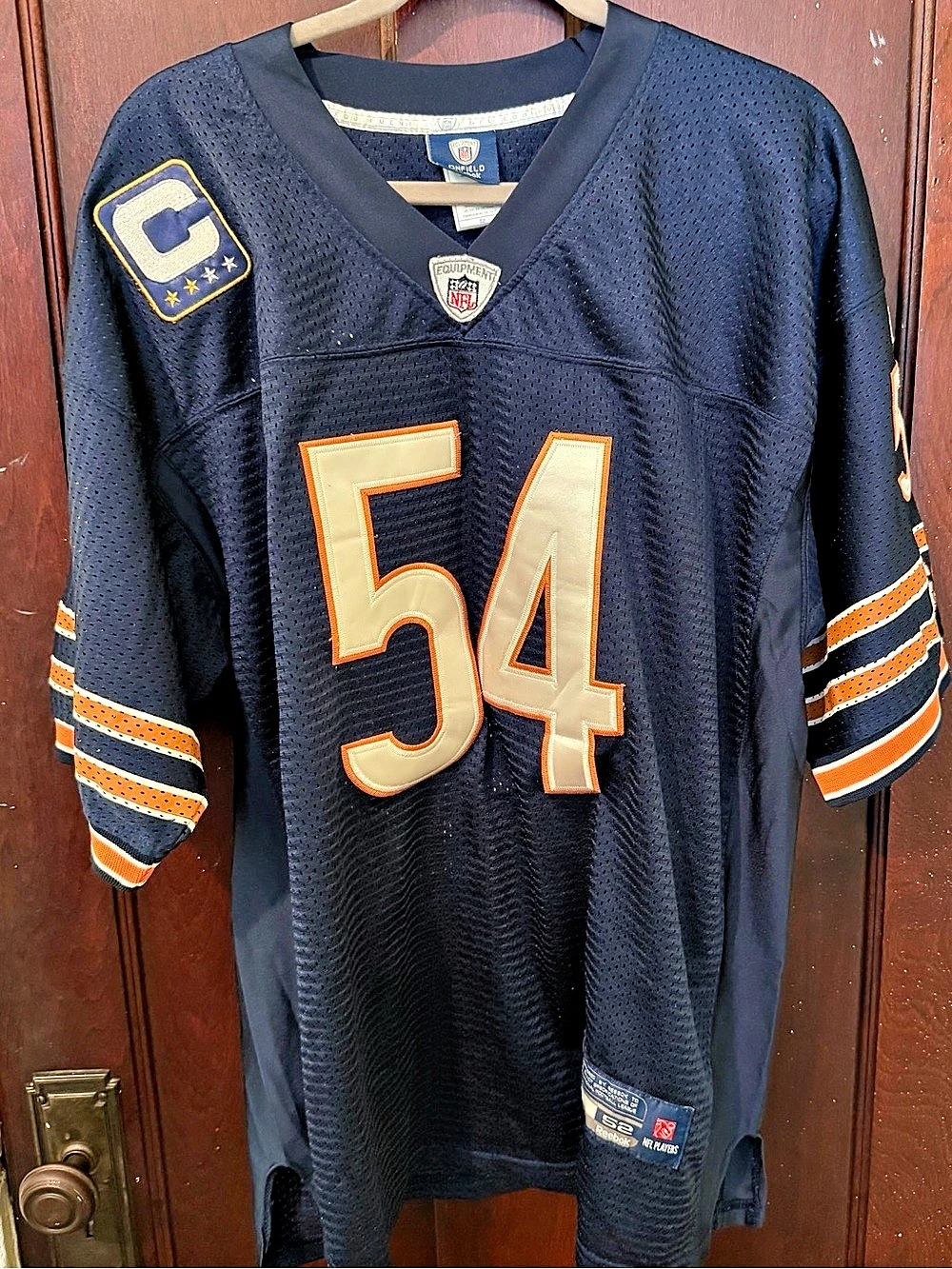 NFL Brian Urlacher #54 Chicago Bears Jersey